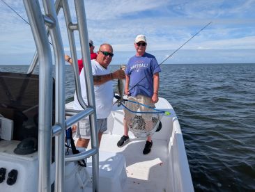 You'll want to book a fishing trip with Captain Jimmy!