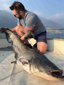 Unforgettable day fishing Lake Como with Riccardo