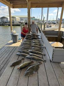 Limited out on speckeled trout and reds