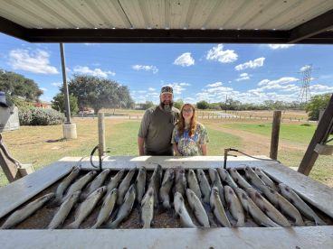 TJ delivered the fish!