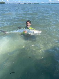 Booked to catch a tarpon, caught a monster tarpon