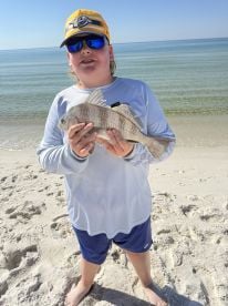 Great morning to learn how to surf fish