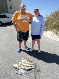 Great morning to learn how to surf fish