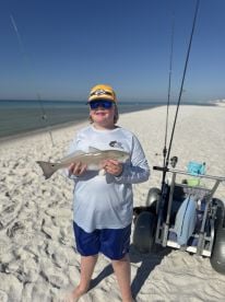 Great morning to learn how to surf fish