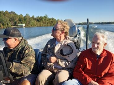 Capt. Murray leads an excellent fishing trip.