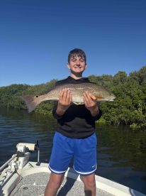 Jacob took us to the Redfish! 