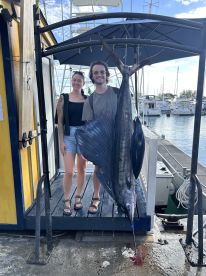 Caught a Pacific Sailfish!!