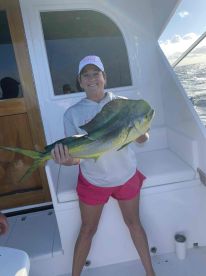 Great Birthday catching Mahi! 