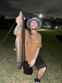 6 hours freshwater fishin with Chris