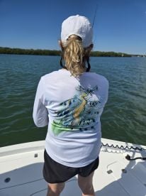 Capt Dan knows where to find the fish!