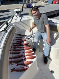 Lots of fish and smooth sailing