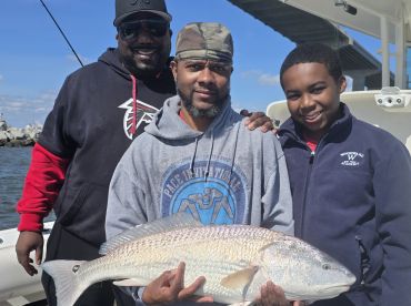 Nice Bull Redfish Headliner if the Day!