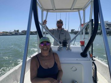 awesome captain and knows the waters!