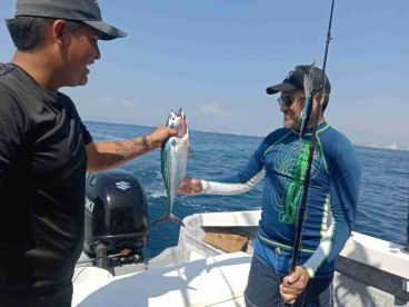 Dia de pesca Familiar