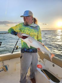 Four Fellows Caught Four Big Bull Reds