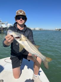 Caught our target species, despite very tough conditions