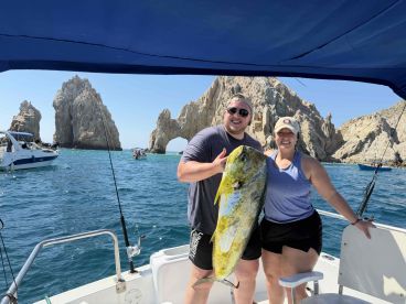 Great, we caught a lot of fish