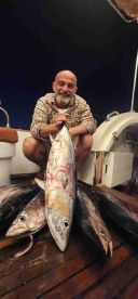 The tuna were biting