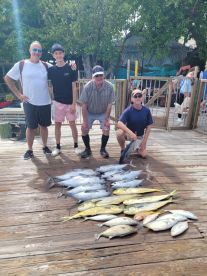 Catch of the season, tuna mahi and yellow tail