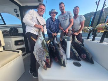 Full day trip catching Tuna