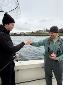 Will only fish with captain James