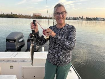 Fun fishing with Frankie