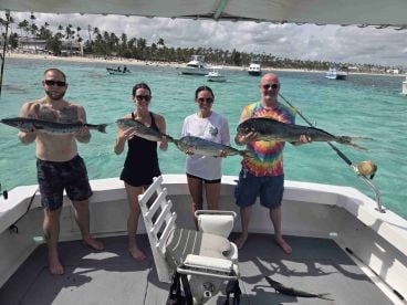 Great day on a great boat, with an amazing mate and captain!