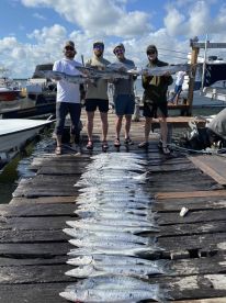 Off the hook barracuda fishing