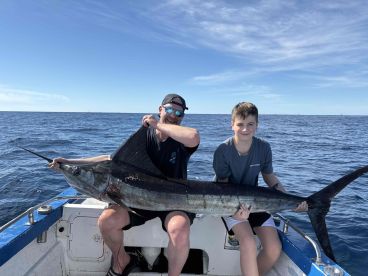 The captain knows where the fish are