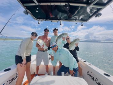 Vacation fishing with the family 