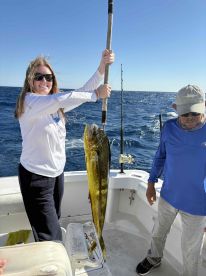 Salty Dog delivered the fish!