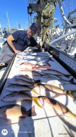 Rough seas, good bite.