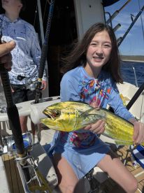 Most amazing fishing trip! Caught 265 lb blu marlin - over 9 ft long 