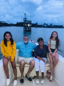 Sunset fishing charter