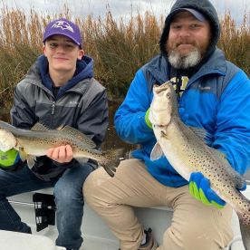 Amazing Morning catching Trout with Capt. Jake