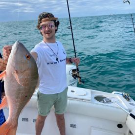 Half day charter with Lori & Donny (island girl) 