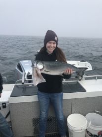 Full day salmon trip with Captain Floyd on the Fish Invader