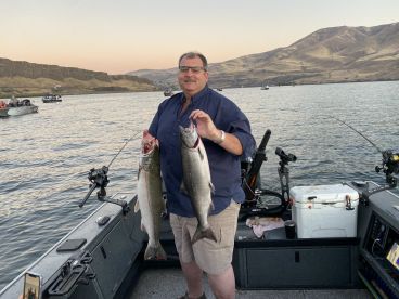 Great day on the Columbia River with Jeff Frenette