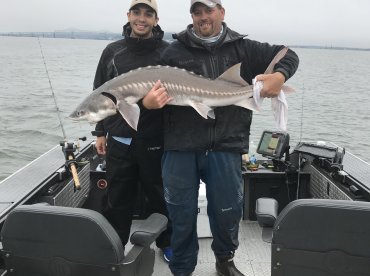 Full day father\/ son bonding trip with Captain Bruce 
