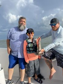 Everyone on the trip enjoys and had a great time , it’s was my grandson first fishing trip in the deep waters he love it . Thank you we will definitely be booking deep seaNext trip .