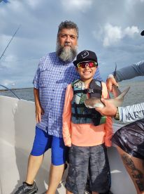 Everyone on the trip enjoys and had a great time , it’s was my grandson first fishing trip in the deep waters he love it . Thank you we will definitely be booking deep seaNext trip .