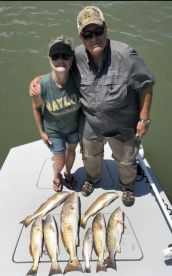 1/2 Day (Late August) morning trip with Capt. Tony