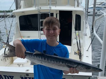 Jonathan had an epic catch! Thanks Capt and Crew!