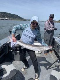Full Day, Switched mid-day from Salmon To Sturgeon