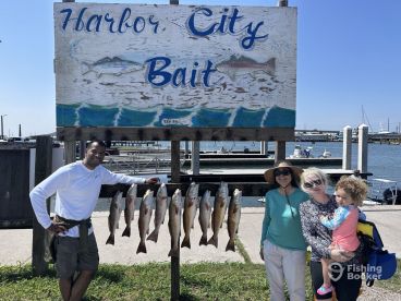 Great morning  with Capt.James