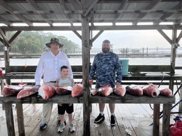 6 hour snapper and grouper trip