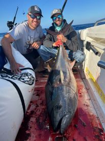 Full day big bluefin fishing with captain James 