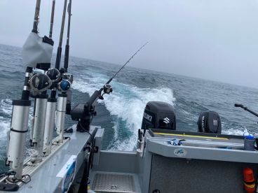 SALMON FISHING TRIP WITH CAPTAIN DAN STEWART