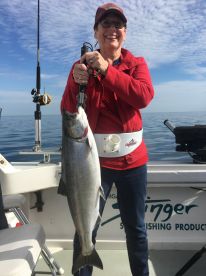 Salmon trip with Caprain Rich DeMOng
