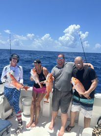 Just a bunch of friends going fishing